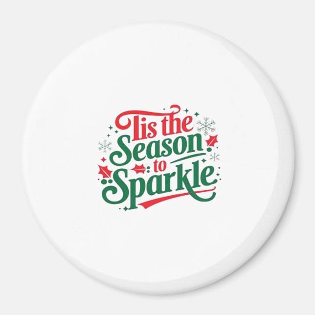 Aimant Tis The Season To Sparkle (Devant)