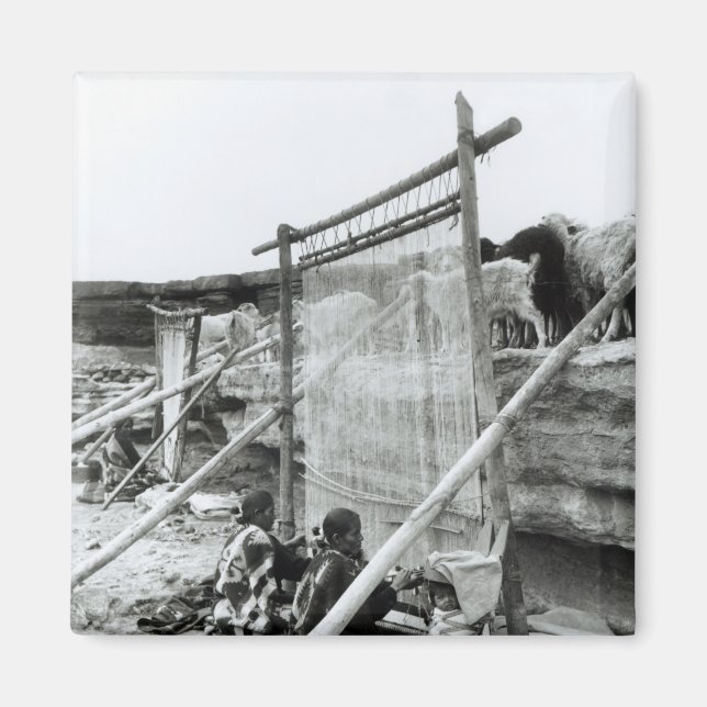 Aimant tisserands navajo, vers 1914 (Devant)