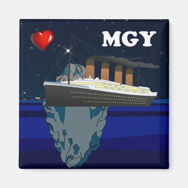 Aimant Titanic (Devant)