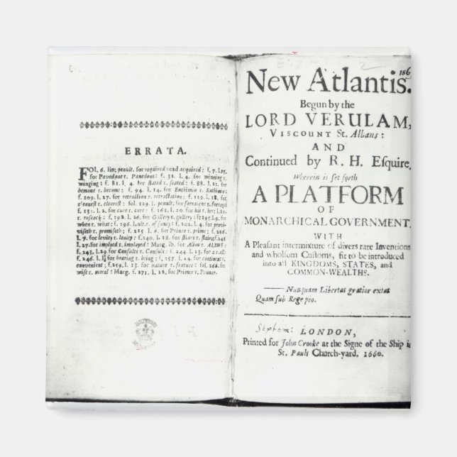 Aimant Titres de Francis Bacon (Devant)