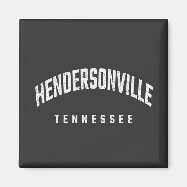 Aimant TN Hendersonville Tennessee (Devant)