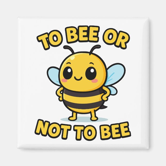 Aimant To bee or not to bee (Devant)