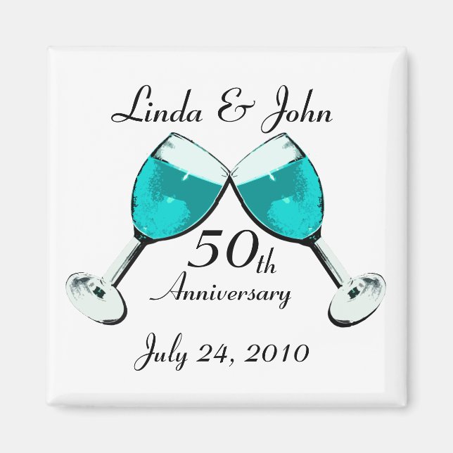 Aimant Toast à l'amour (Devant)