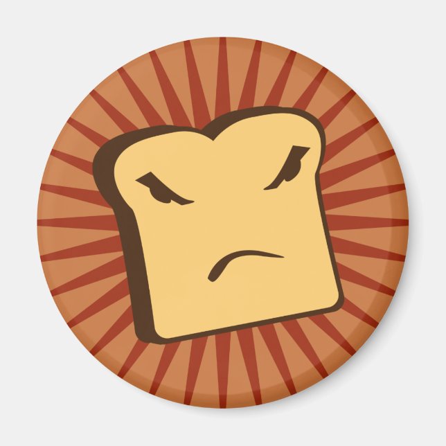 Aimant Toast de Rather Angry (Devant)