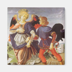 Aimant Tobias et l'Ange par Andrea del Verrocchio
