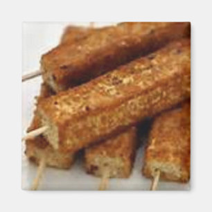 Aimant Tofu frit