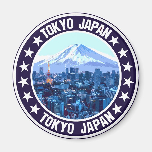 Aimant Tokyo (Devant)