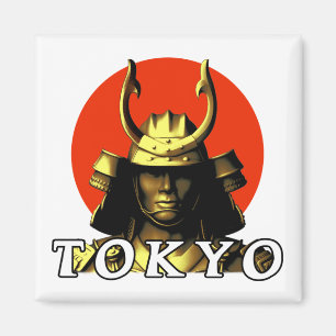 Aimant Tokyo Samurai Japon