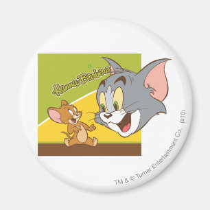 Aimant Tom and Jerry Hanna Barbera Logo