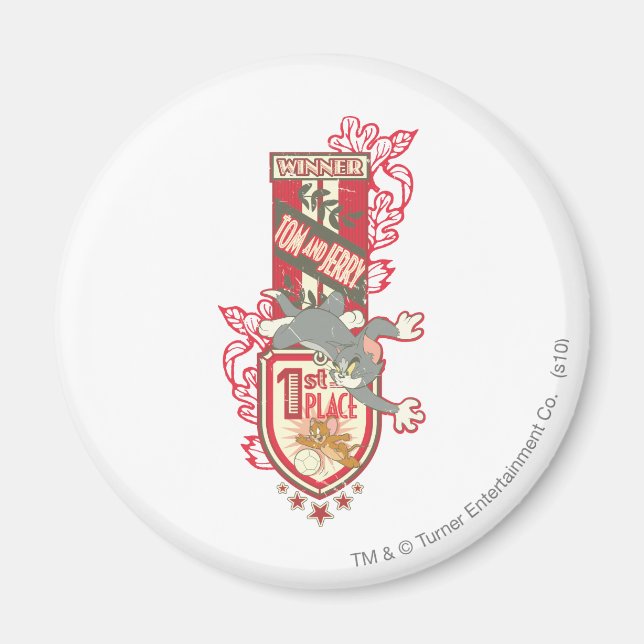 Aimant Tom et Jerry 1ère place 1 (Devant)