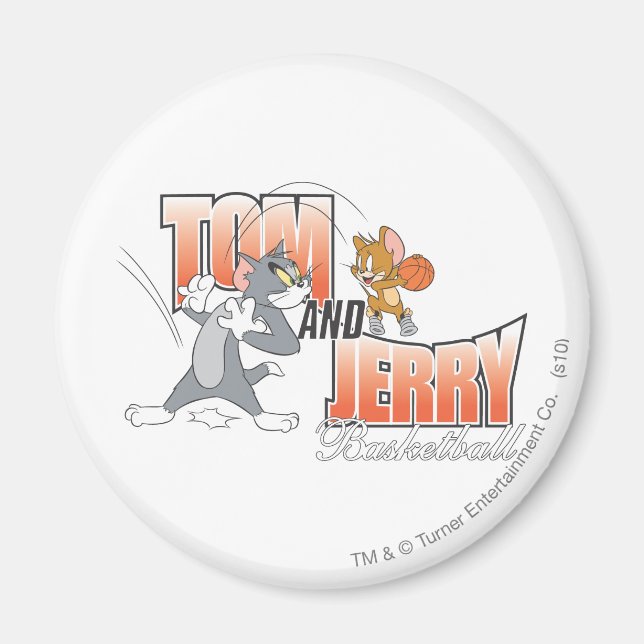 Aimant Tom et Jerry Basketball 3 (Devant)