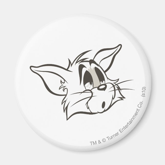 Aimant Tom Sleepy Chat (Devant)