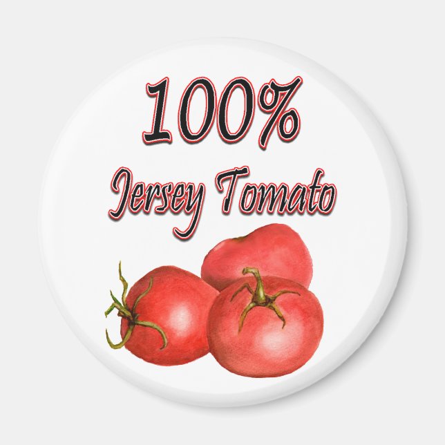 Aimant Tomate 100% Jersey (Devant)