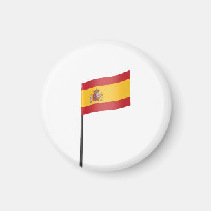 Aimant Toothpick avec drapeau espagnol