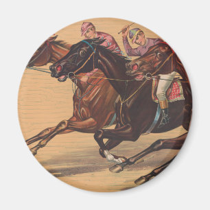 Aimant TOP Horse et Jockey