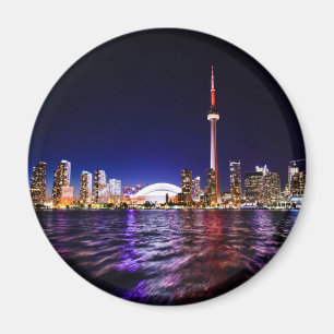 Aimant Toronto Skyline la nuit