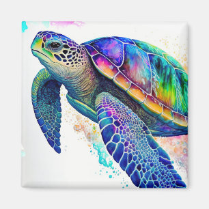 Aimant Tortue de mer Océan Marine Life Beach Nature