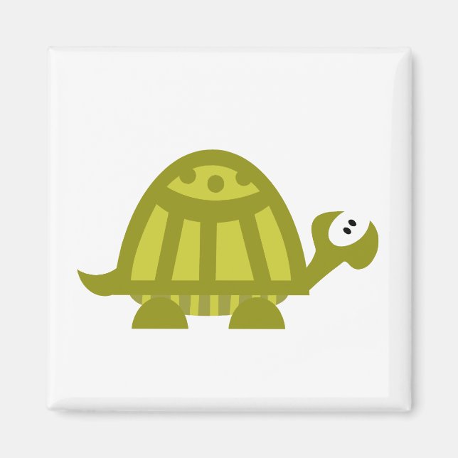 Aimant Tortue verte (Devant)