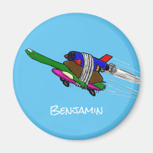 Aimant Tortue volante