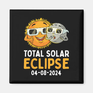 Aimant Total Solaire Eclipse 2024 Lunettes Amusants Sun M