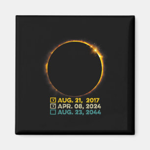 Aimant Total Solaire Eclipse 2024 Totalité Liste de contr