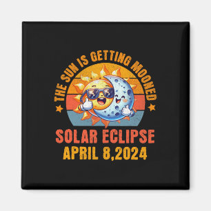 Aimant Total Solaire Eclipse Chase 2024 Le Soleil Obtient