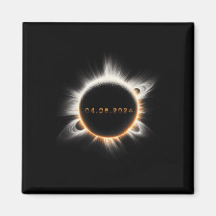Aimant Totalité Printemps 4.08.24 Total Éclipse Solaire 2