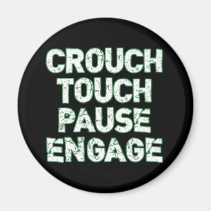 Aimant Toucher Crouch Pause Engager Tee - shirts de rugby