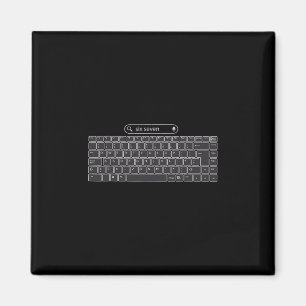 Aimant Touches de clavier de mème drôle 67