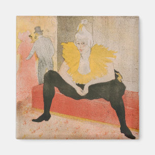 Aimant Toulouse-Lautrec - Mademoiselle Cha-u-kao assise