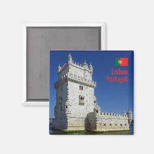 Aimant Tour de Belém à Lisbonne, Portugal