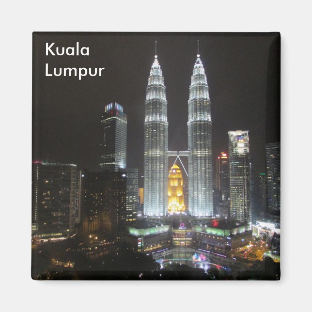 Aimant tour de petronas malaisie (Devant)