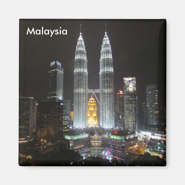 Aimant tour de petronas malaisie (Devant)