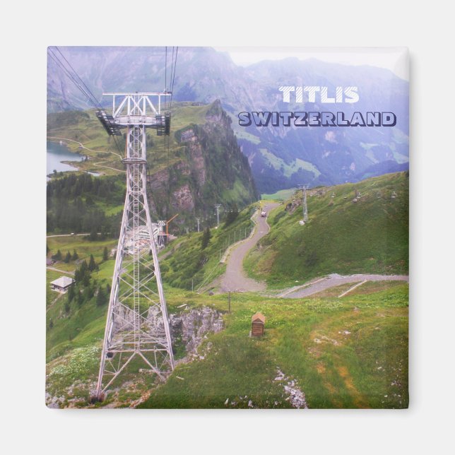 Aimant Tour de téléphérique (Devant)