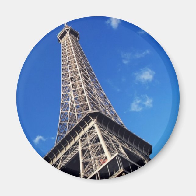 Aimant Tour Eiffel Paris Europe Travel (Devant)