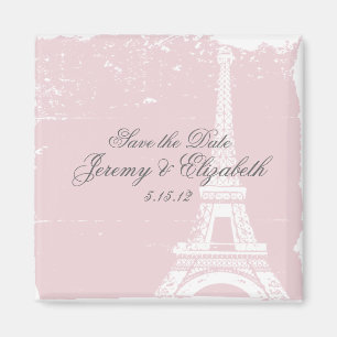 Aimant Tour Eiffel rose Mariage Avantages