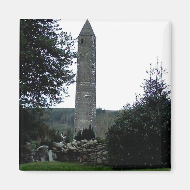 Aimant Tour ronde, Glendalough, CoWicklow, Irlande (Devant)