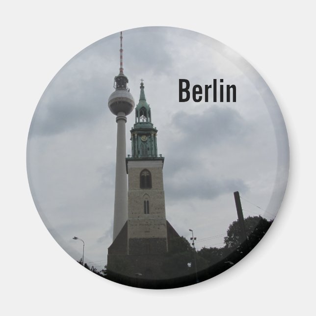Aimant Tour télévisée de Berlin (Devant)