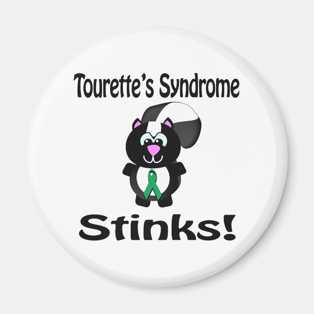Aimant Tourettes Syndrome pue Conception de la sensibilis (Devant)