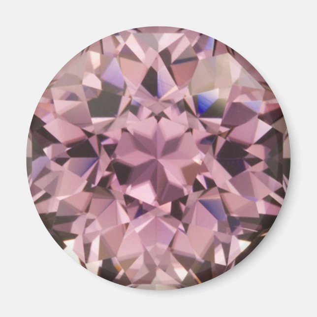 Aimant Tourmaline rose 3 (Devant)