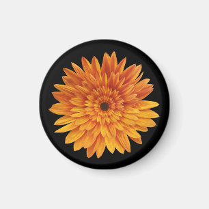 Aimant tournesol floral tendance