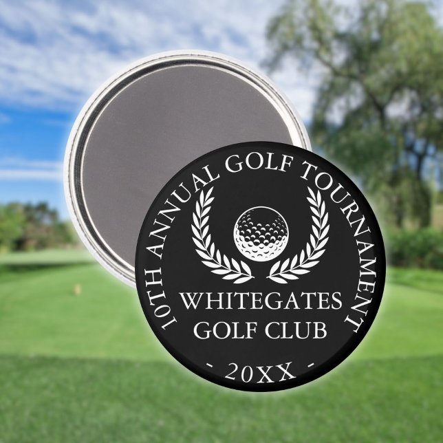Aimant Tournoi de club de golf personnalisé (Golf Club Tournament Personalized Magnet)