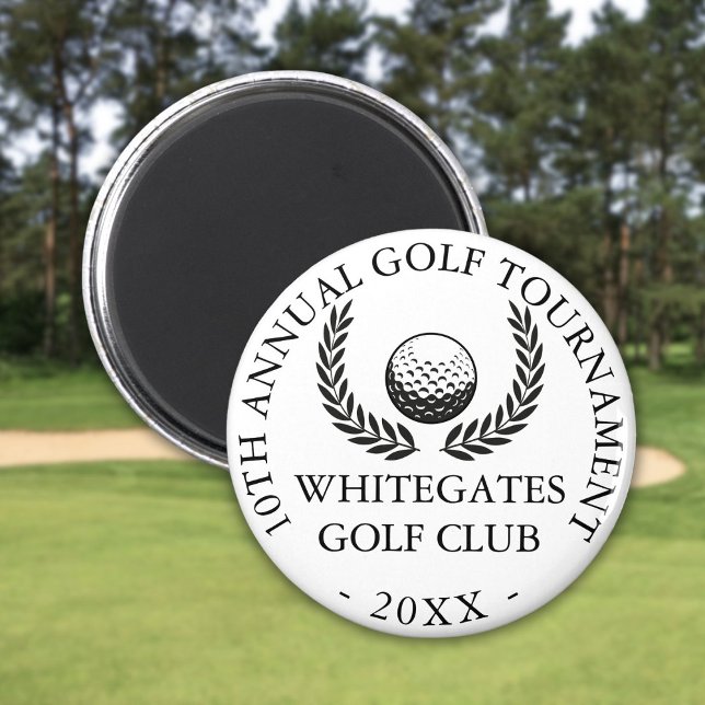 Aimant Tournoi du club de golf sur mesure (Custom Golf Club Tournament Magnet)