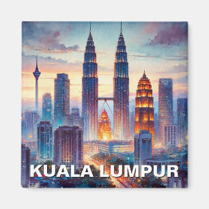 Aimant Tours jumelles Kuala Lumpur Petronas