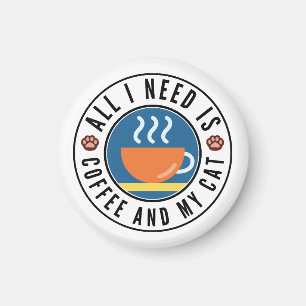 Aimant Tout Ce Dont J'Ai Besoin, C'Est Du Café Et Mon Cha