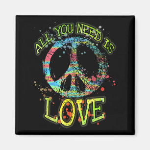 Aimant Tout Ce Dont Vous Avez Besoin, C'Est D'Aimer Hippi
