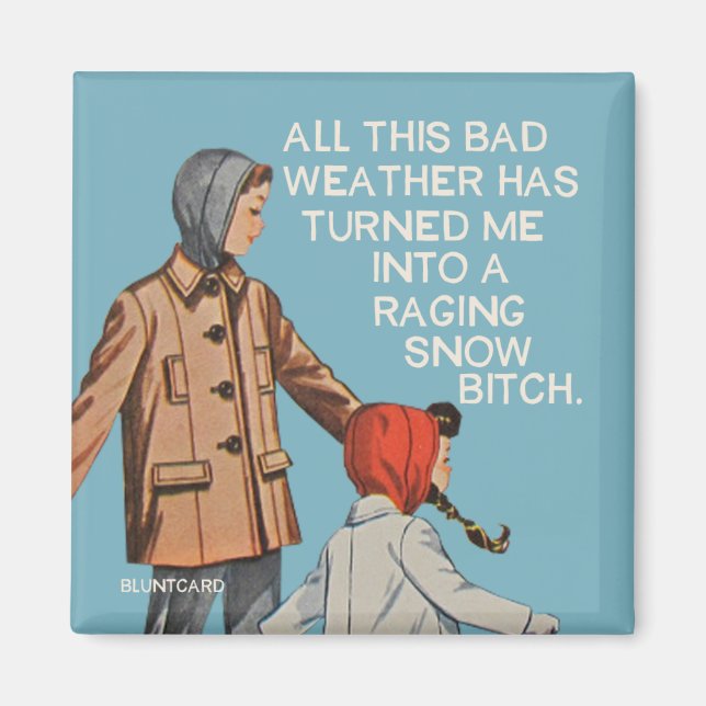 Aimant Tout ce mauvais temps ! (Devant)