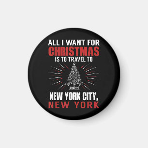 Aimant Tout Ce Que Je Veux Pour Voyage De Noël À New York