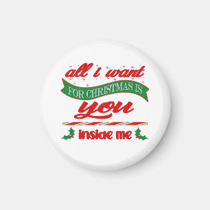 Aimant Tout ce que je veux pour xmas c'est toi