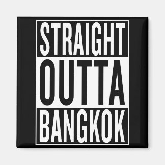 Aimant tout droit à Bangkok